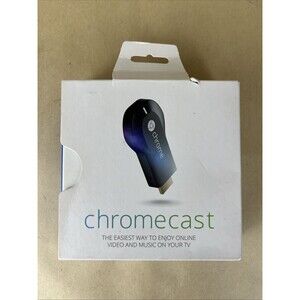 Google Chrome Chromecast 1st Generation‎ 2013 HDMI Media Streamer WiFi TV